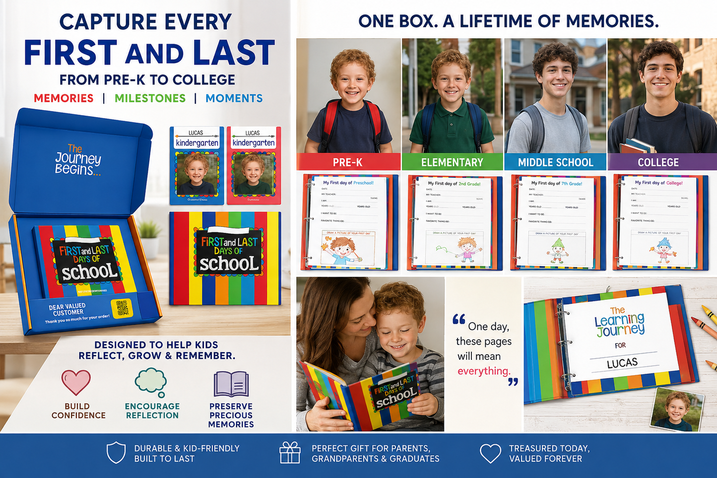 School Years Memory Box Set