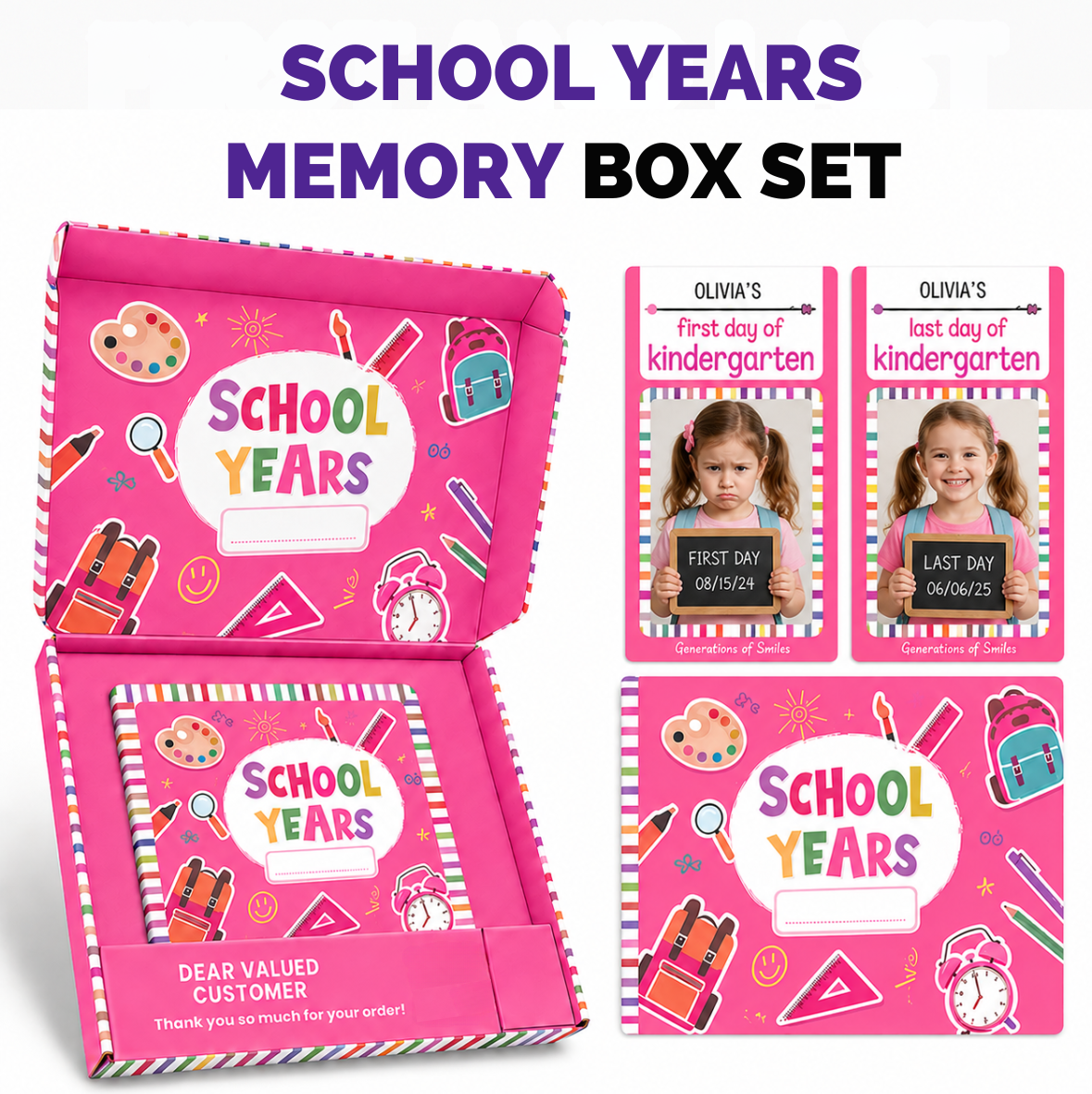 School Years Memory Box Set